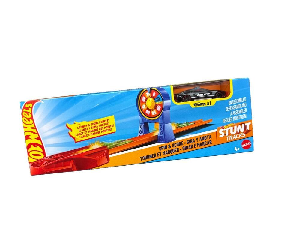 Mattel Hot Wheels Action Spin & Score Track Set FTH79 - Picture 1 of 2